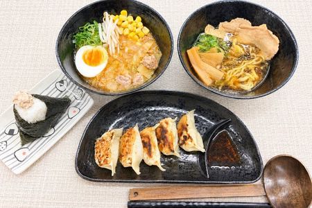 Ramen Gyoza Onigiri Japanese Cooking Class in Kyoto