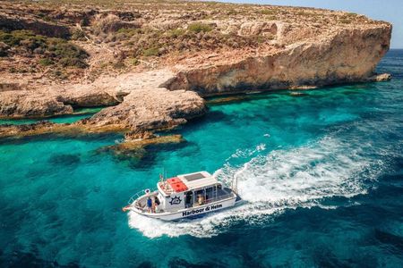 Comino Blue lagoon, Crystal lagoon & Gozo Sea Adventure Tour