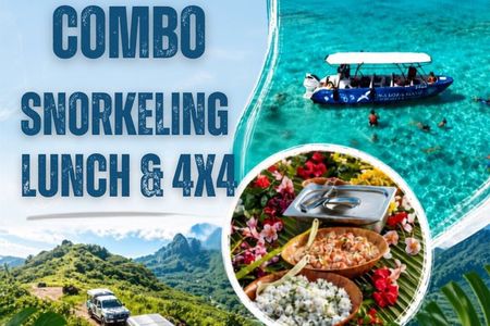Full Day Bora Experience - Snorkeling Excursion & 4x4 Adventure