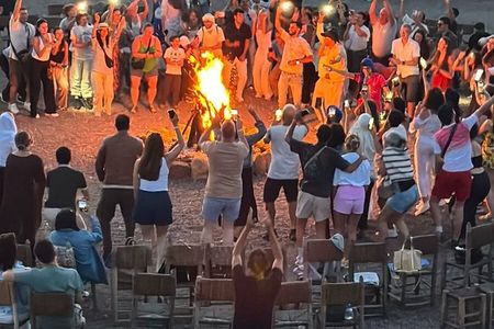 Marrakech: Private Agafay Desert Quad & Camels with Dinner Show