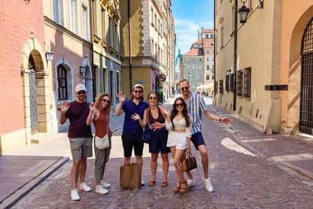 Warsaw Old Town and City Highlights Walking Tour Plus Souvenir