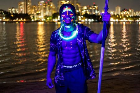 San Juan Glow Paint Night Kayak & Amazing Views in Condado Lagoon