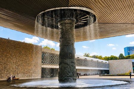 Mexico City: Anthropology Museum Main Halls with an Architect