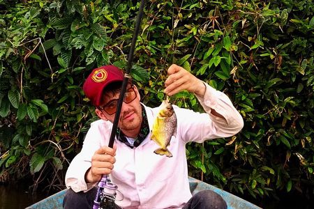 Sporting Piranha Fishing and Bird Watching in Lake Yacumama