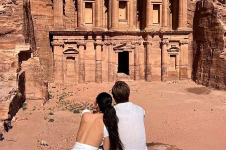 2 Day Petra Wadi Rum Pink Lake and Dead Sea Private Guided Tour