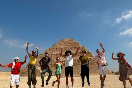 Top Day 5 Hours Day Tour Pyramid Saqqar Pyramid Memphis City