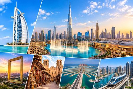 Dubai Full Day Tour with Entry Ticket to Burj Khalifa at the Top