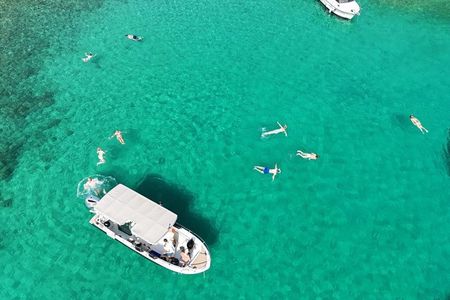 Private 4 Stops Zadar Boat Tour: Swim, Snorkel & Island Hopping