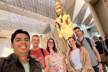 Giza Pyramids and Grand Egyptian Museum Tour