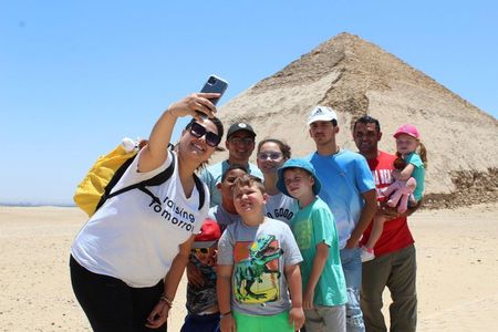 Full Day Private Tour Giza Pyramids Saqqara and Memphis