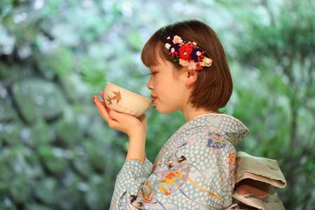 Kimono and Tea Ceremony in Miyajima