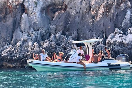 From Arbatax: RIB tour to Cala Mariolu and Cala Goloritzè