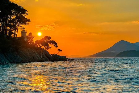Private Elaphiti Boat Tour with Sunset Cruise/Old Town Panorama