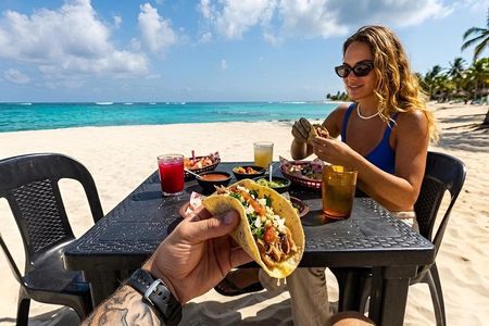Taco Tour Tacos Tequila Tasting and Local Culture from Cancun