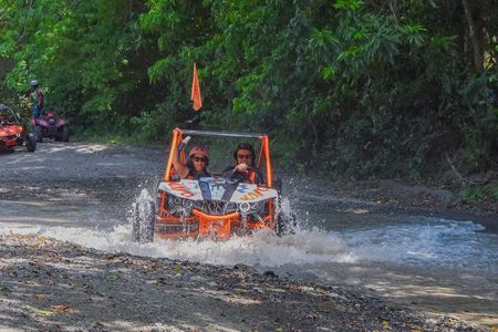4x1 Puerto Plata Tour: Buggy, Zipline, Waterfalls & Lunch
