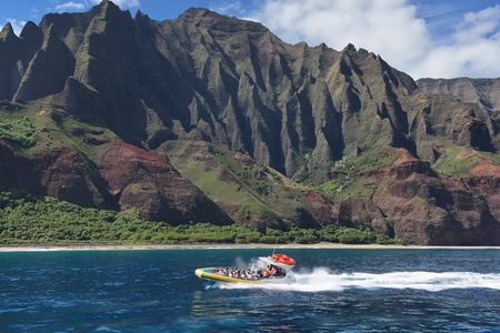 Kauai: Na Pali Coast Super Raft Snorkel Adventure