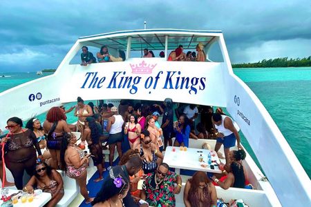 Punta cana Hip Hop Party Boat Live DJ unlimited drinks &sand-bar