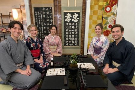 Kyoto Authentic Japanese Calligraphy in a Traditional Studio