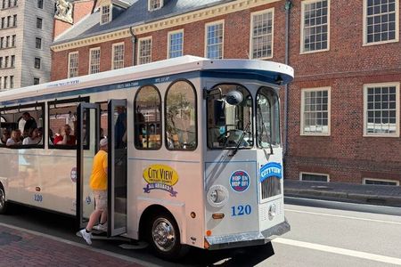 80-Minutes NON-STOP Trolley of Historic Boston and Freedom Trail