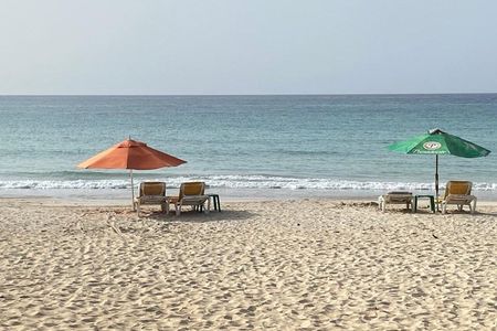 Trip to Macao beach with food included and its turquoise water