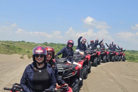 Tour in 4x4 ATVs inside the Dunes of Chachalacas, Veracruz