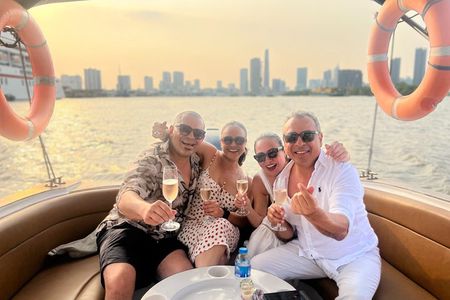 Private Saigon By Night Cruise by Luxury Speedboat
