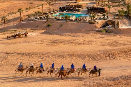 Agafay Desert Dinner Show Camel And Quad Private From Marrakech
