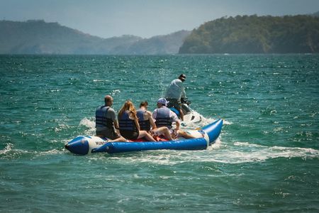 ATV or UTV Adventure with Banana Boat Ride to Conchal beach