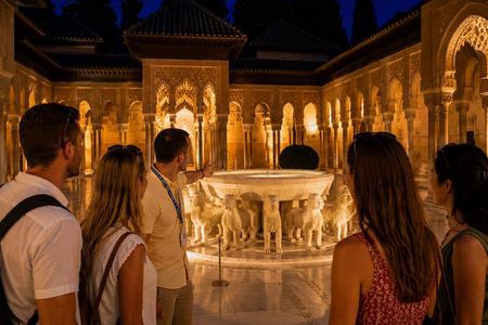 Night Tour of Alhambra and Nasrid Palaces + tickets