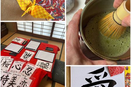 Miyagi Sendai: Experience calligraphy, tea ceremony, and origami.A souvenir for the one-of-a-kind me is complete.