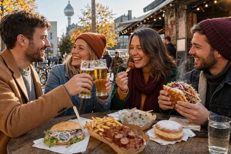 Berlin Autumn Street Food Walking Tour