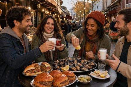 Istanbul Autumn Kadıköy Street Food & Tasting Walk