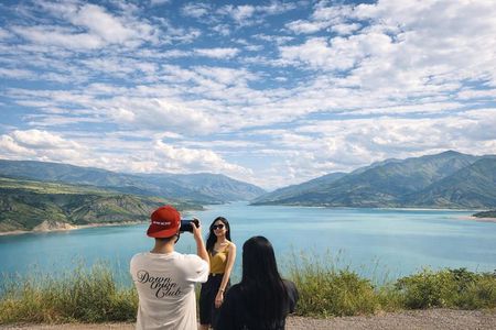 PRIVATE Day trip to Charvak, Chimgan & Amirsoy mountains