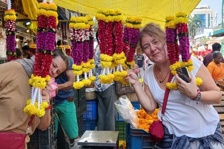 Dharavi Slum Tour with Dhobi Ghat Laundry and Flower Markets