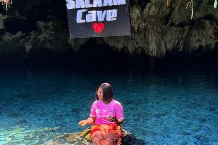 Jozani forest red monkey ,Salam cave & mtende beach