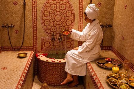 Moroccan Hammam and Full Massage with Private Pickup in Marrakech