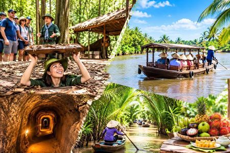 Cu Chi Tunnels and Mekong Delta 1 Day