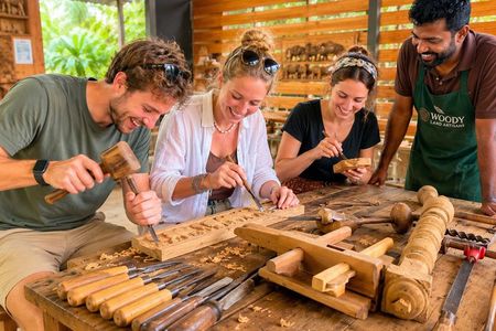 Traditional Carpentry & Wood Carving Workshop: Make Own Souvenirs