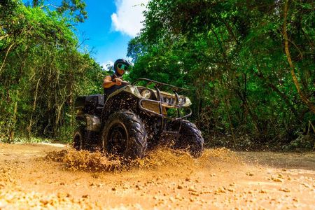 Cancun ATV Adventure, Interactive Bridges, Ziplines and Cenote