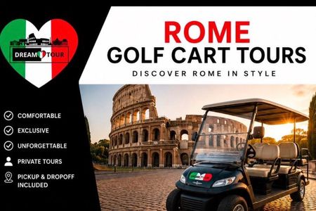 Golf cart Rome Dream Tour