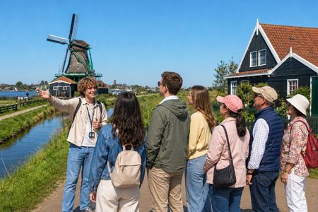 From Amsterdam Zaanse Schans Windmills Tour with Tastings