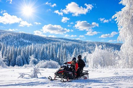 From Krakow Zakopane Area: Snowmobile Adventure & Thermal Baths