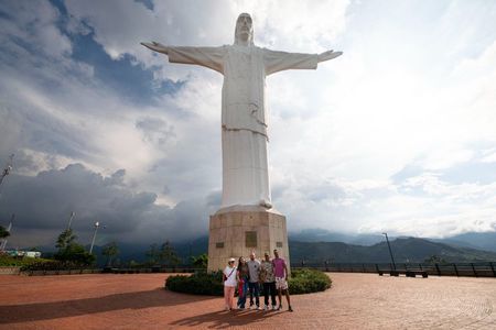Cali Cristo Rey Monument with Transport
