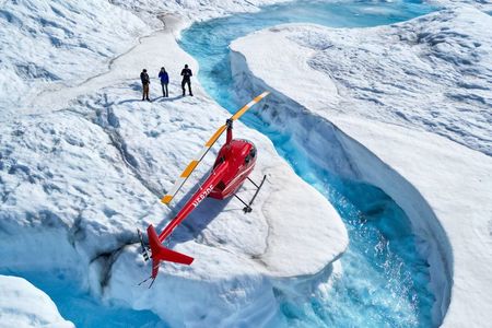 Alaska Glacier Helicopter Ride with 2 Landings for 90 minutes