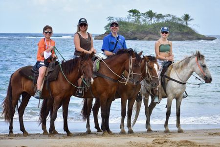 Horseback Riding in Puerto Plata Beach and Caribbean Views