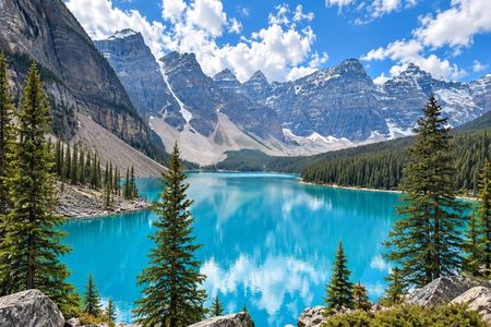 Moraine Lake, Lake Louise & Banff Tour from Calgary, Canmore
