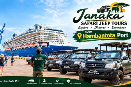The Best Safari tour from Hambantota Port (Janaka safari)