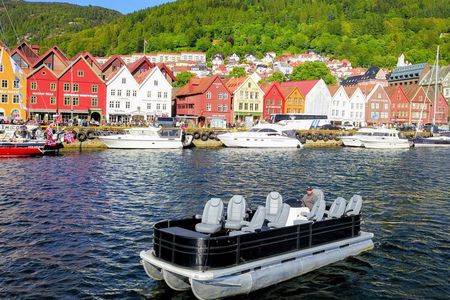 Bergen City Sightseeing Cruise by Lux Pontoon boat