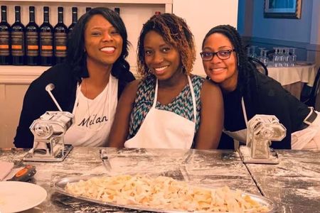 Rome Pasta & Tiramisu Making Class & Fine Wine by Cooking Italy