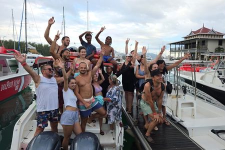 St Anne Marine Park Glass Bottom Boat Tour with BBQ
